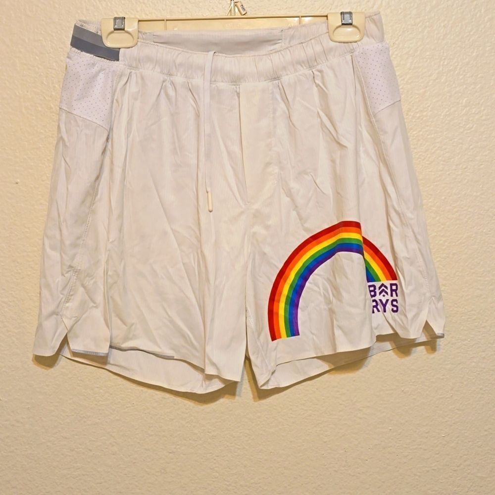 Lululemon LGBTQ rainbow shorts size large